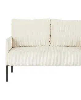 Pohovky Sofa Cord In Beige