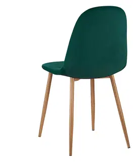 Jedálenské stoličky a kreslá Jedálenská stolička LEGA Tempo Kondela Smaragdová
