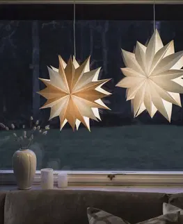 Vianočné svetelné hviezdy PR Home PR Home Sirius Star závesné svietidlo biela Ø 60cm