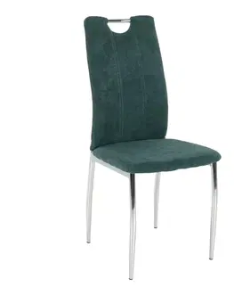 Jedálenské stoličky a kreslá Jedálenská stolička OLIVA NEW Tempo Kondela Modrá