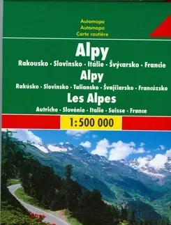 Do auta Alpy 1:500 000