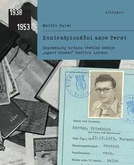 Špionáž a spravodajské služy Kontrašpionážní akce Terat - Martin Pulec