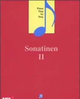Hudba - noty, spevníky, príručky Piano Step by Step Sonatinen II
