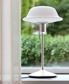 Stolové lampy UMAGE UMAGE Butler stolová lampa sklo, podstavec oceľ