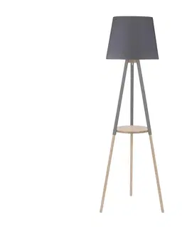 Lampy  Stojacia lampa VAIO GRAY 1xE27/60W/230V 