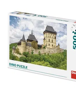 500 dielikov Dino Toys Puzzle Hrad Karlštejn 500 Dino