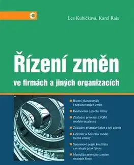 Manažment Řízení změn ve firmách a jiných organizacích - Karel Rais,Lea Kubíčková