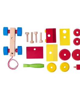 Drevené hračky Woody Montážna automiešačka 