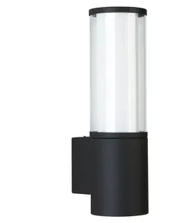Vonkajšie nástenné svietidlá Albert Leuchten Moderné vonkajšie nástenné svietidlo Giulia čierne