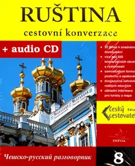 Učebnice a príručky Ruština cestovní konverzace + CD - Kolektív autorov