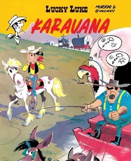 Komiksy Lucky Luke: Karavana - René Goscinny,Michal Lázňovský,Morris