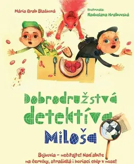 Dobrodružstvo, napätie, western Dobrodružstvá detektíva Miloša - Mária Grab Blašková