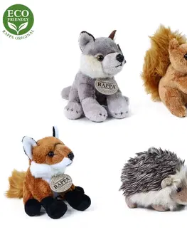 Plyšové hračky RAPPA - Zvieratká lesné plyšové 12cm, Mix produktov
