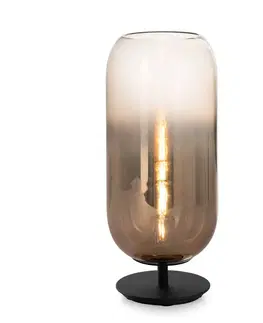 Stolové lampy Artemide Artemide Gople Mini stolová lampa, bronz/čierna