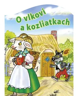 Leporelá, krabičky, puzzle knihy O vlkovi a kozliatkach - Antonín Šplíchal