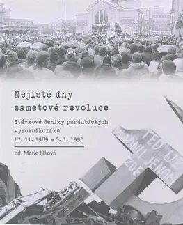 Slovenské a české dejiny Nejisté dny sametové revoluce - Marie Jílková