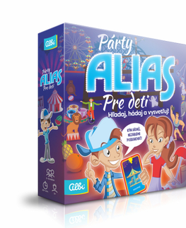 Spoločenské hry Albi Albi hra Párty Alias pre deti
