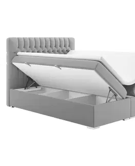 Postele Boxspringová posteľ FONDA Tempo Kondela 180 x 200 cm