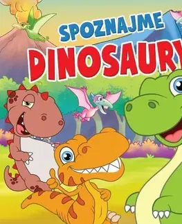 Leporelá, krabičky, puzzle knihy Spoznajme dinosaury