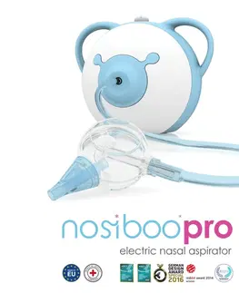 Kúpanie a hygiena Nosiboo Pro Elektrická odsávačka nosných hlienov, modrá