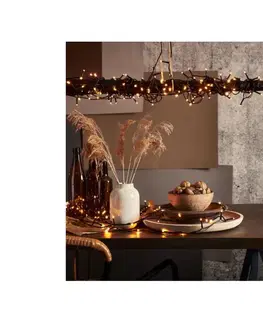 Vianočné dekorácie Eglo Eglo 410814 - LED Vonkajšia vianočná reťaz GOLDEN 540xLED 15,8m IP44 teplá biela 