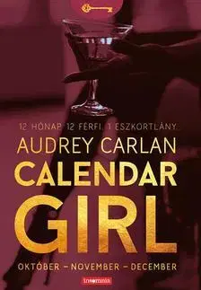 Romantická beletria Calendar Girl - Október-November-December - Audrey Carlan