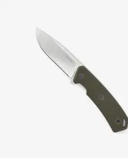 poľovníc Poľovnícky nôž Sika 90 FR s pevnou čepeľou 9 cm so zelenou rukoväťou
