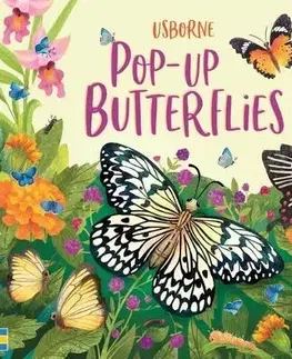 Leporelá, krabičky, puzzle knihy Pop-Up Butterflies - Laura Cowan,Monica Garofalo