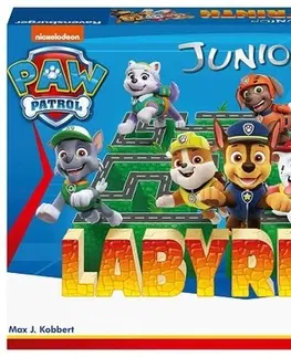 Spoločenské hry Ravensburger Hra Labyrinth Junior Labková patrola Ravensburger
