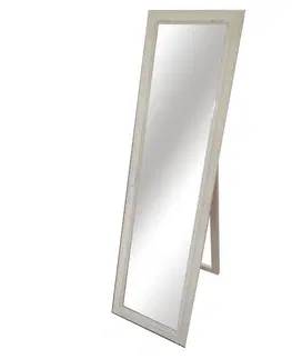 Zrkadlá KONDELA Malkia Typ 12 stojace zrkadlo smotanová