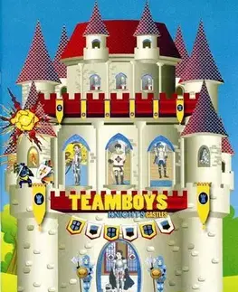 Nalepovačky, vystrihovačky, skladačky Teamboys Knights Castles