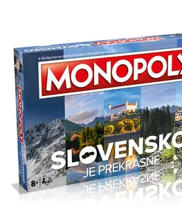 Rodinné hry Winning Moves Hra Monopoly Slovensko je prekrásne