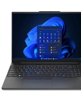 Notebooky Lenovo ThinkPad  E16 Gen1 notebook, Intel i5-1335U, 16 GB/512 GB SSD, 16" WUXGA IPS, AG IntelIrisXe, Win11Pro, čierna