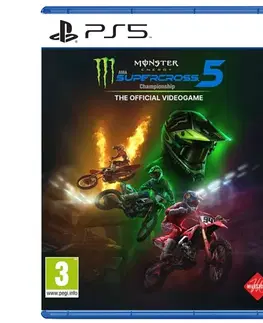 Hry na PS5 Monster Energy Supercross 5 PS5