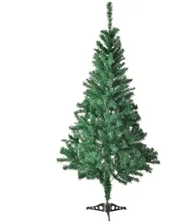 Vianočné ozdoby Juskys Umelý vianočný stromček - jedľa, 150 cm, so stojanom, zelený