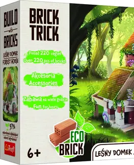 Hračky stavebnice TREFL - Brick Trick - Lesný domček_M