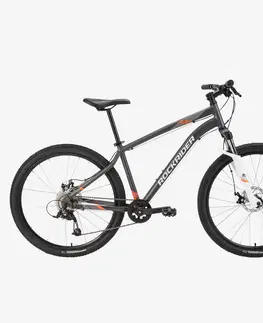 horské bicykle Horský bicykel ST 120 27,5" sivo-oranžový