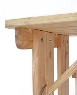 Záhradný pivný set - stôl a lavica Záhradný set PIKNIK MASÍV 180 cm Rojaplast