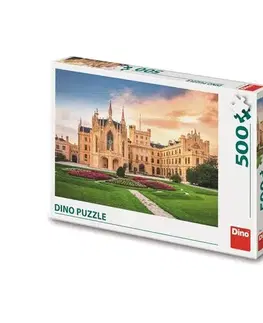 500 dielikov Puzzle Zámok Lednice 500 Dino
