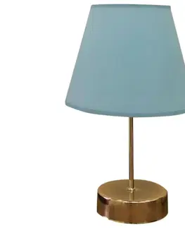 Lampy  Stolná lampa 1xE27/60W/230V zlatá 