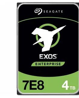 Pevné disky Seagate Exos 7E8 HDD 512N SATA 4TB 3,5 SATA RPM-7200 ST4000NM000A