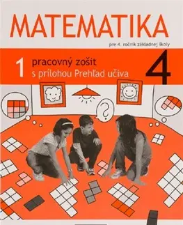 Učebnice pre ZŠ - ostatné Matematika 4 - Pracovný zošit 1. diel - Milan Hejný