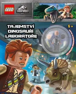 Dobrodružstvo, napätie, western LEGO Jurassic World Tajemství dinosauří laboratoře - Kolektív autorov