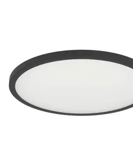 SmartHome stropné svietidlá EGLO connect EGLO connect Sarsina-Z svietidlo čierna Ø 45 cm