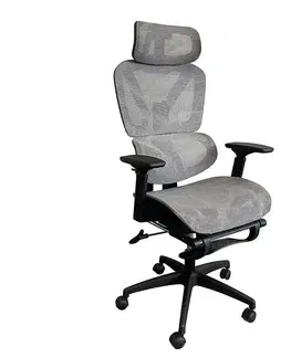 Otočné kreslá Kancelárska stolička Neo Mlm-611742 sivá