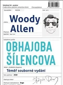 Humor a satira Obhajoba šílencova - Woody Allen,Dana Hábová,Michael Žantovský