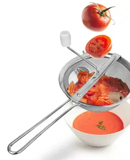 Kuchynské nože Orion Pasírovací strojček nerez pr. 20 cm