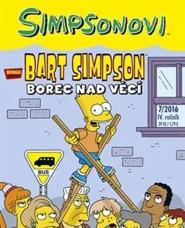 Komiksy Bart Simpson 7 2016 - Borec nad věcí - Matt Groening