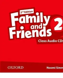 Multimédiá Family and Friends 2nd Edition 2 CDs - Naomi Simmons