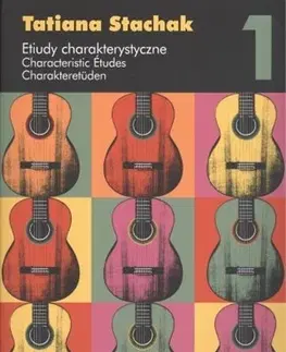 Hudba - noty, spevníky, príručky Etiudy charakterystyczne 1 / Characteristic Études 1 / Charakteretüden 1 - Tatiana Stachak
